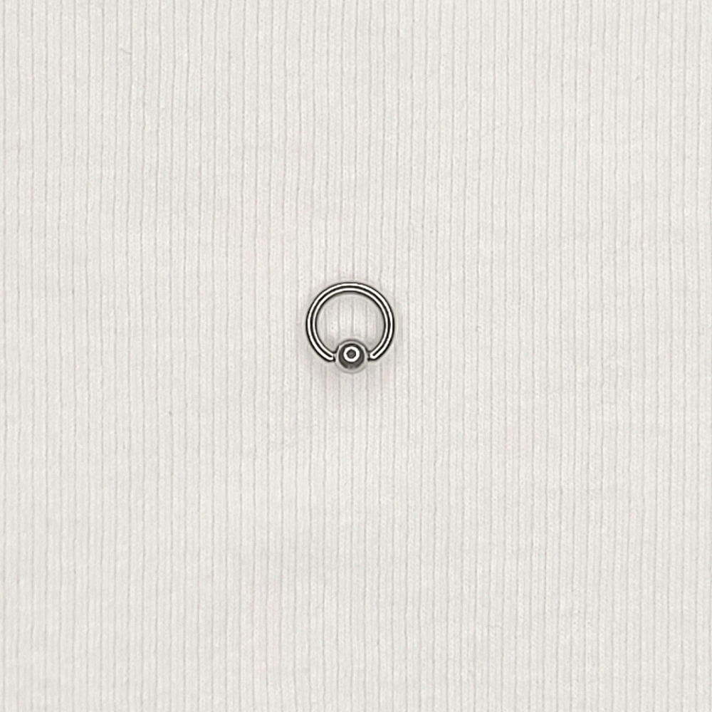 14 Gauge 1/4" Captive Bead Ring